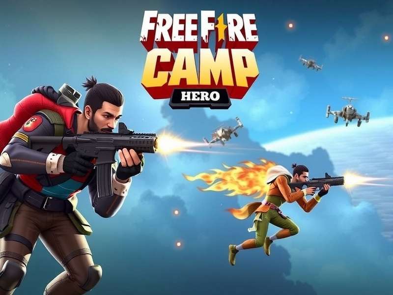 Free Fire Champ Hero Game Banner